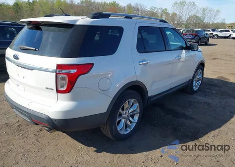 2014 Ford Explorer Limited z USA, uszkodzony, nr VIN 1FM5K8F86EGA10585
